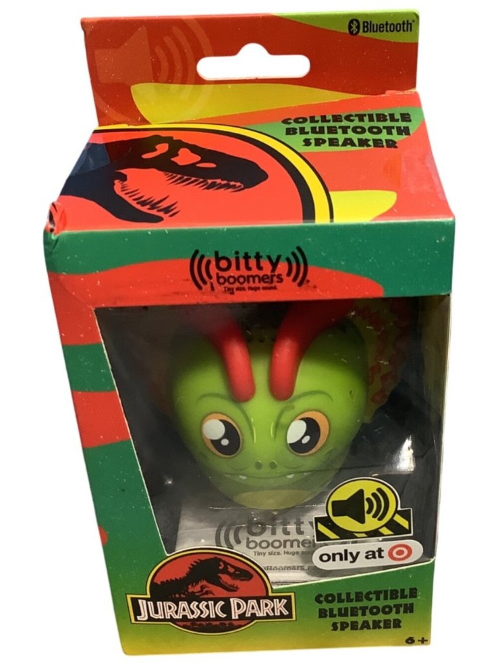 Jurassic Park Bitty Boomers Collectible Bluetooth Speaker Dinosaur Wireless